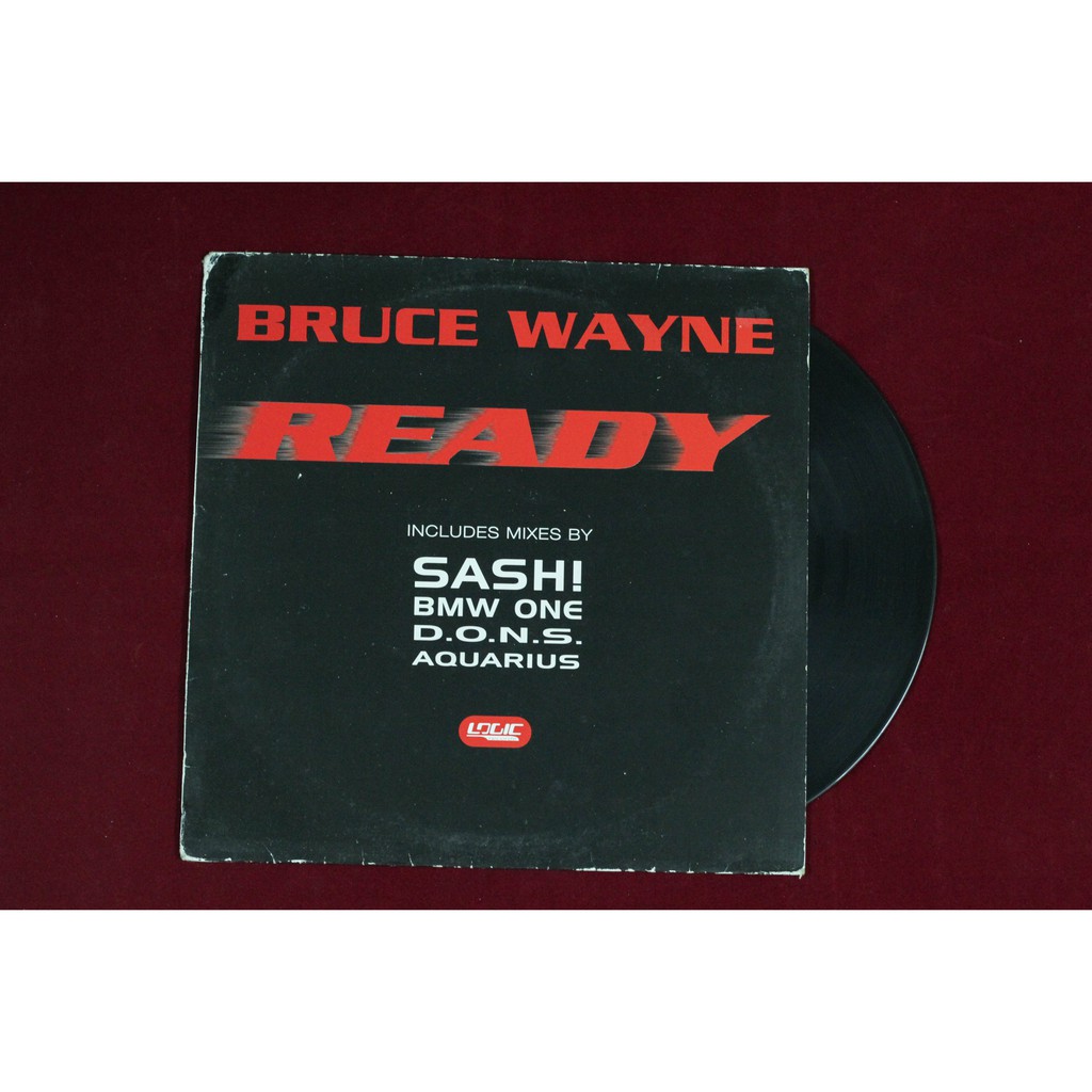 แผ่นเสียง <<< Bruce Wayne - Ready >>> มือสอง