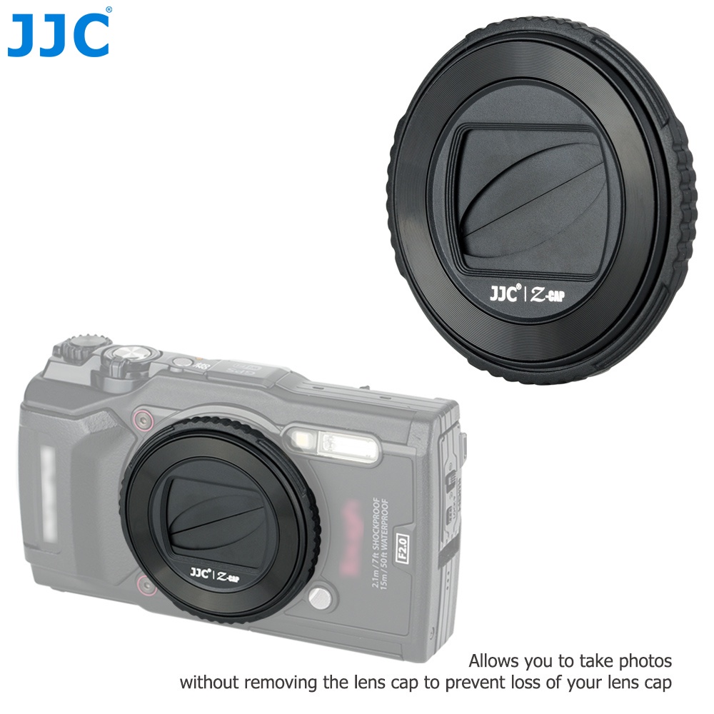 JJC LB-T01 ฝาครอบเลนส์กล้อง หมุนเปิดปิด, ฝาครอบเลนส์กล้องป้องกันสำหรับกล้อง Olympus TG-7 TG-6 TG-5 TG-4 TG-3 TG-2 TG-1 TG7 TG6 TG5 TG4 TG3 แทนที่ Olympus LB-T01 ฝาครอบเลนส์อัตโนมัติ, หมุนเพื่อเปิดหรือปิด - รูปที่ 5