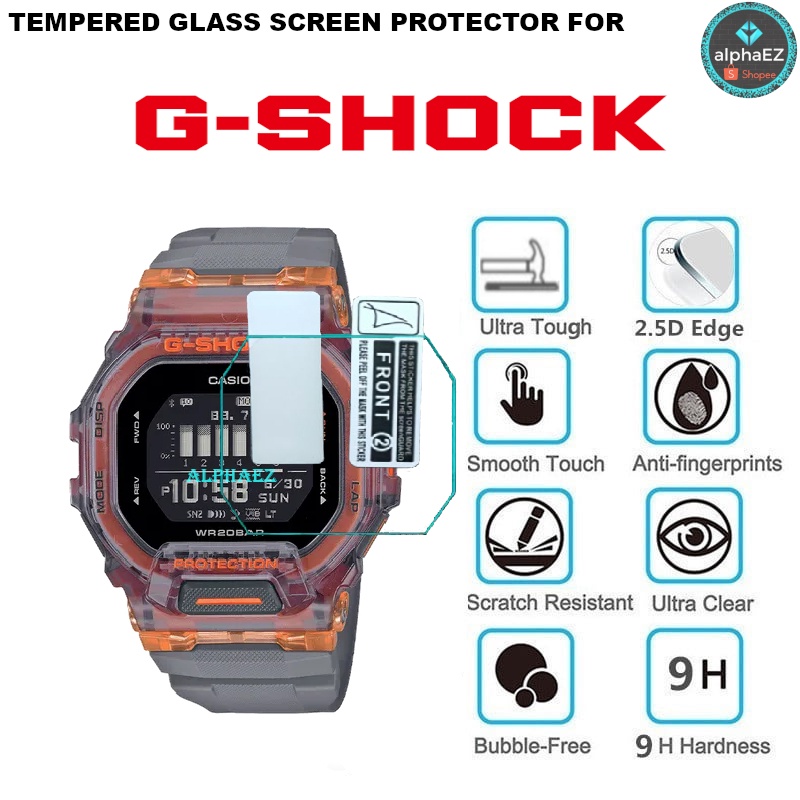 Casio G-Shock GBD-200SM-1A5 Series 9H กระจกนิรภัยกันรอยหน้าจอ GBD200