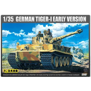 โมเดลรถถัง ยุทธยานยนต์ Academy Model 1/35 AC13239 TIGER-I EARLY VERSION