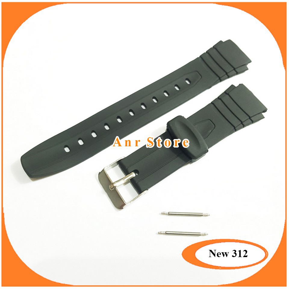 Casio W800H W-800H W 800H ฟรีสายนาฬิกาปากกา