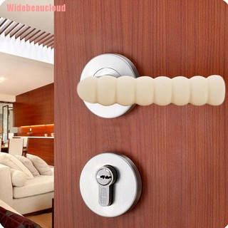 Widebeaucloud👍1X Baby Doorknob Pad Cases Spiral Anti-collision Door Handle Protective Sleeve