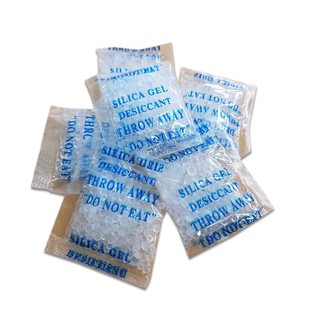 สารกันชื้น ชนิดซองพลาสติก 5 กรัม แพ็ค 50 ชิ้น Moisture proof plastic sachet 5 g. Pack 50