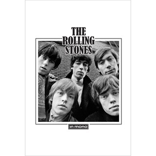 โปสเตอร์ The Rolling Stones เดอะโรลลิงสโตนส์ ตกแต่งผนัง Music Poster โปสเตอร์วินเทจ โปสเตอร์วงดนตรี โปสเตอร์ติดผนัง