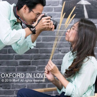 Oxford Long Sleeve Shirt เสื้อเชิ้ต แขนยาว โทนสีเขียว