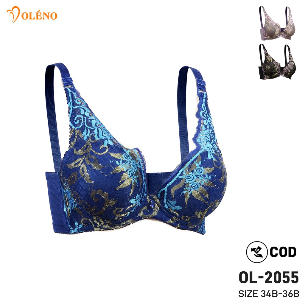 Oleno 2055 - Rose Bra Push Up Bra Size (34 B - 38 B)