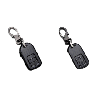 เคสกุญแจ ABS ลายเคฟล่า 2 ปุ่ม 3 ปุ่ม 4 ปุ่ม สำหรับรถยนต์ Honda CITY JAZZ CIVIC HRV CRV BRV