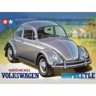 พลาสติก โมเดล ประกอบ TAMIYA สเกล 1/24 1966 Model Volkswagen 1300 Beetle (24136)