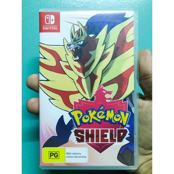 แผ่นเกมส์ Nintendo Switch : Pokemon Shield (มือ2) (มือสอง)