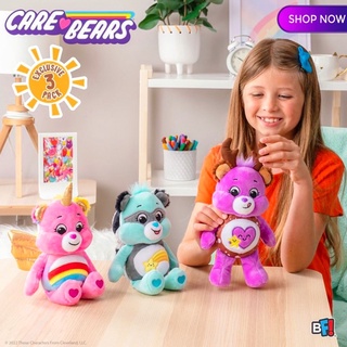 🇺🇸USA🇺🇸 ตุ๊กตาแคร์แบร์ รุ่นใหม่ ชุดแฟนซี สัตว์ (1ชุด = 3ตัว) ⭐️New!!⭐️🌈 Care Bear 2022🌟ของแท้❤️‍🔥✈️นำเข้าจากอเมริกา🇺🇸