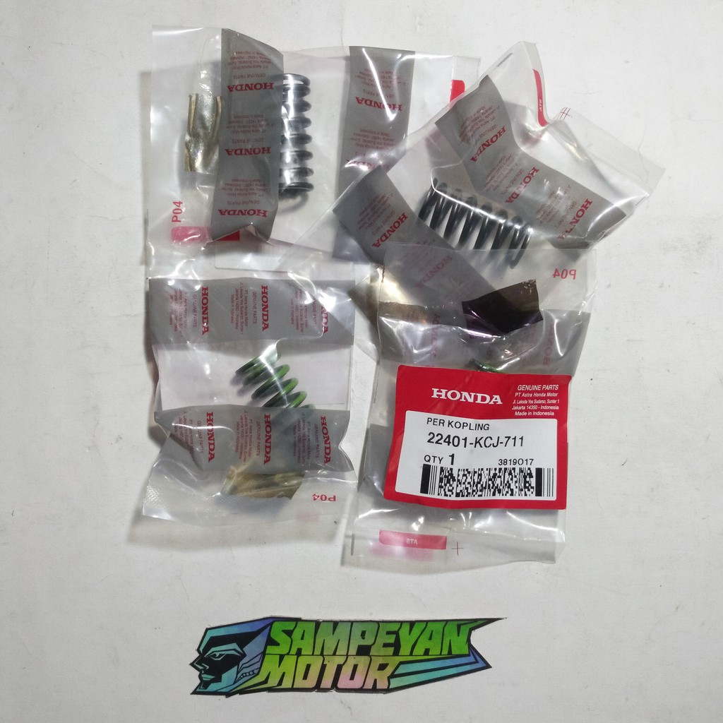สปริงคลัทช์ชุด 4 Original Honda Tiger Revo AHM 22401 KCJ 711 Gl max Pro Neotech Megapro CB Herex Rac