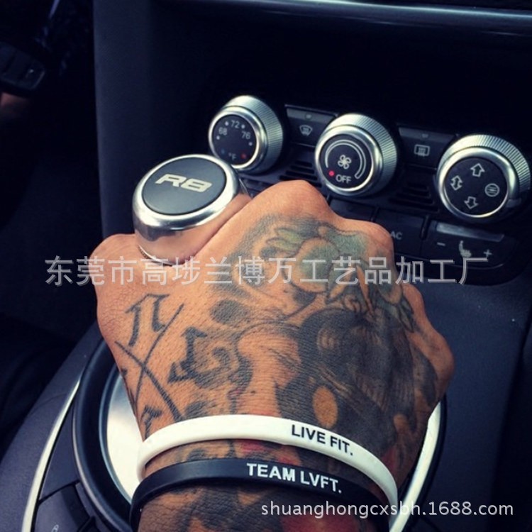 LVFT Fitness Tide แบรนด์ซิลิโคนบาง 5 มม.