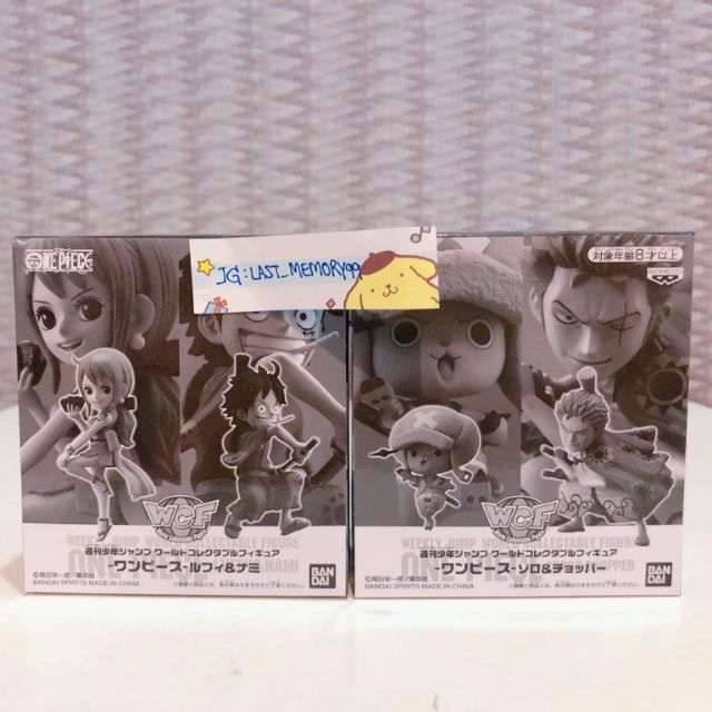 📌พร้อมส่ง WCF One Piece Weekly Jump World Collectable Figure ของแท้ มือ1 Wcf jump zoro chopper luffy