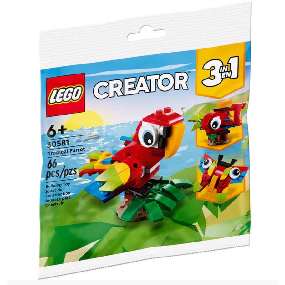 LEGO Creator Tropical Parrot 30581Set (30581)polybag