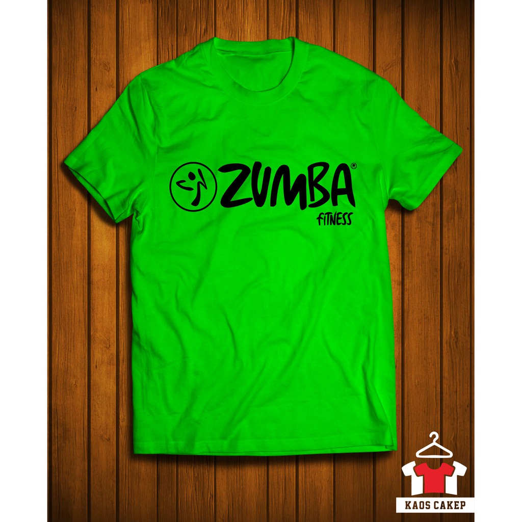 เสื้อยืดกีฬาโลโก้ Zumba Fitness