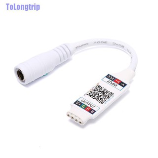 Tolongtrip❥] ตัวควบคุมบลูทูธ Wifi Dc 24V สําหรับ Rgb Rgbw Led