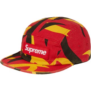 Supreme Military Camp Cap &lt;Red Tribal Camo&gt; ‼️แท้ 100% ✅