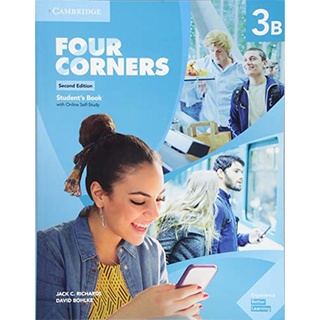 DKTODAY หนังสือ Four Corners 3B Student’s Book with Online Self-Study (2nd) **มีโค๊ดออนไลน์**