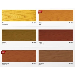 Beger DeckStain สีย้อมไม้เบเยอร์แบบด้าน ขนาดแกลลอน 3.785 ลิตร สีทาไม้ สีทาพื้นไม้