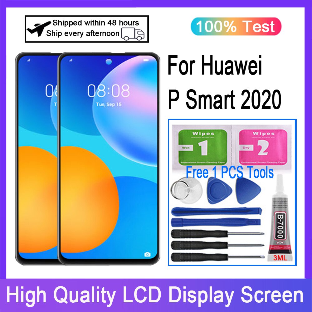 สําหรับ Huawei P สมาร์ท 2021 PPA-LX1 PPA-LX2 จอแสดงผล LCD Touch Screen Digitizer เปลี่ยน