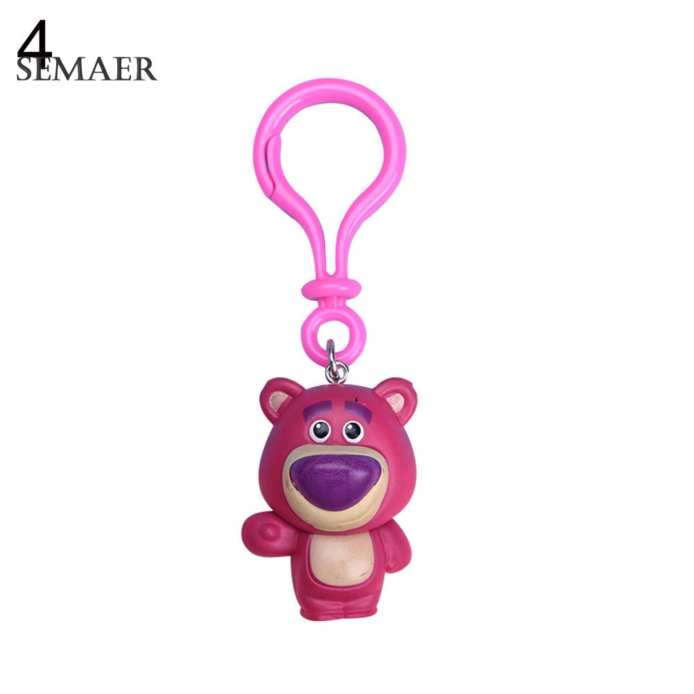 SP Cartoon Toy Story Cute Buzz Lightyear Woody Lotso Keychain Key Ring ...