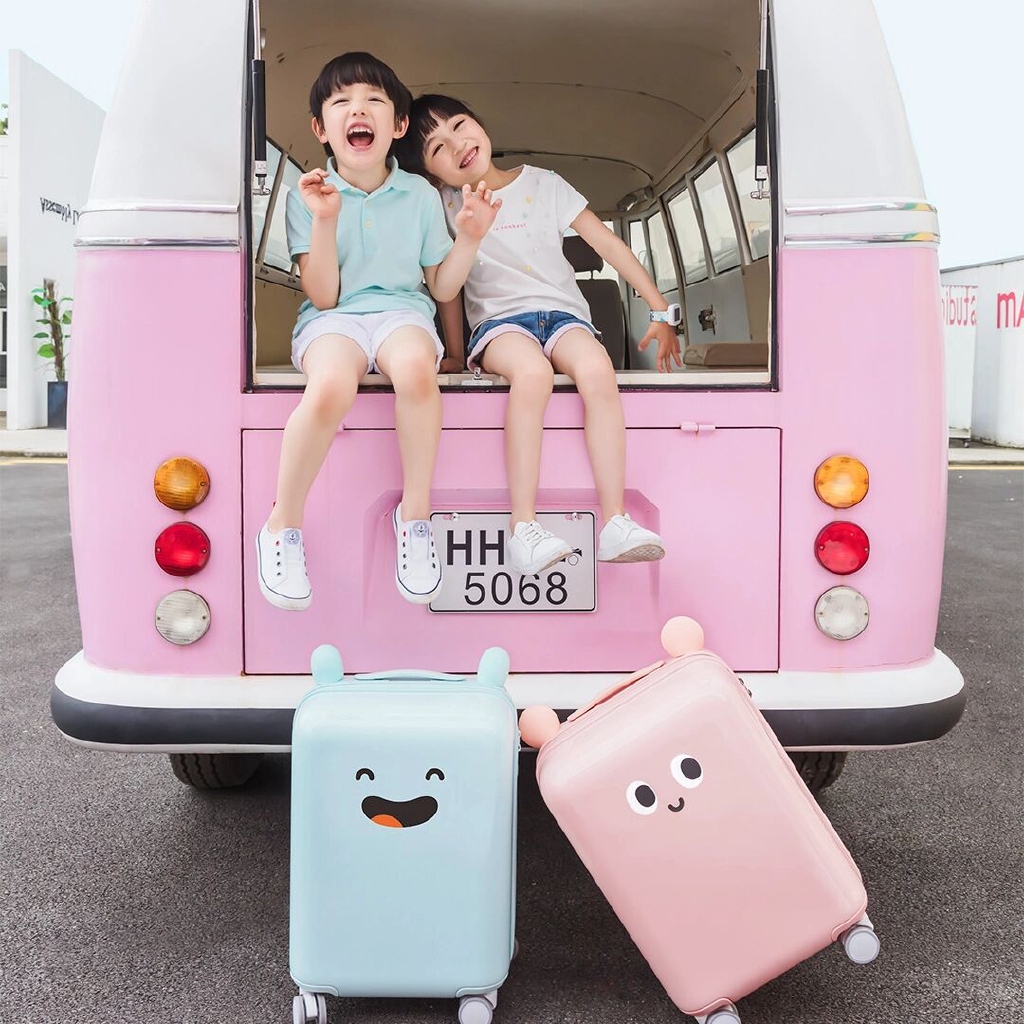พร้อมส่ง XIAOMI ZHIXING luggage for kids กระเป๋าเดินทางสำหรับเด็ก ลากได้ จูงได้ นั่งได้ กระเป๋าล้อลากแบบนั่งได้-bigsale