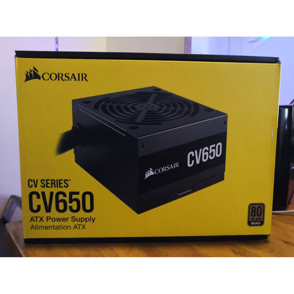 PSU (80+ Bronze) CORSAIR CV650 650W.