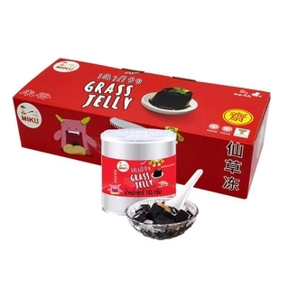 (หมดอายุปี2027) MIKU เฉาก๊วย GRASS JELLY 185g x 10 เฉาก๊วยพร้อมทาน Grass jelly