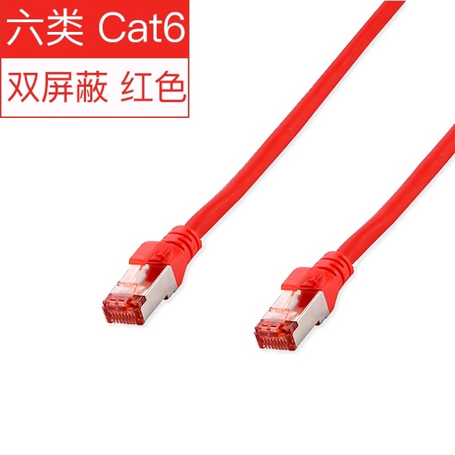 0.25m 0.5m 25 ซม.50 ซม.สีส้มสีแดงสีเหลืองแมว 6 SFTP เครือข่าย Patch สาย Gigabit Ethernet RJ45 Cat6 Slim Patch สาย Shielded PVC