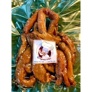 หมูแดดเดียวทอด สดใหม่ พร้อมทาน แพ๊คสุญญากาศ200กรัม