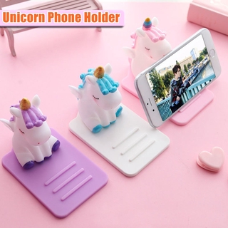 Cartoon Silicone Phone Stand Holder ที่วางโทรศัพท์ยูนิคอร์นตัวยึดซิลิโคนคุณภาพดี ที่วางโทรศัพท์ ที่ยึดโทรศัพท์ ที่วางมือถือลายการ์ตูนถูกที่สุด ที่วางมือถือ