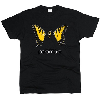 เสื้อยืดแขนสั้น พิมพ์ลาย Paramore Band แฟชั่นฤดูร้อน สําหรับผู้ชายS-5XL