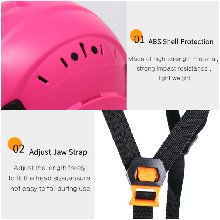 💖คร่ำหวอดเซฟตี้ หมวกโรยตัว กู้ภัย เซฟตี้ นิรภัย หมวกปีนเขา🇹🇭จัดส่งจากไทย🇹🇭 - รูปที่ 2