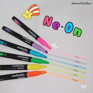 Monami ปากกาเน้นข้อความแห้งไว ไฮไลท์แห้งไว รุ่น Highlighter 601
