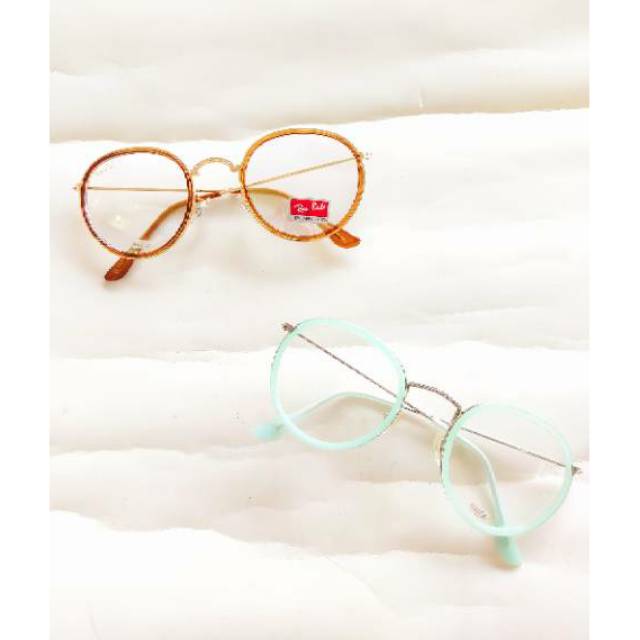 สินค้ามีจํานวนจํากัด! ROUND, RETRO, VINTAGE, ANTI-RADIATION GLASSES เลนส์ MINUS อ่าน CYLINDER