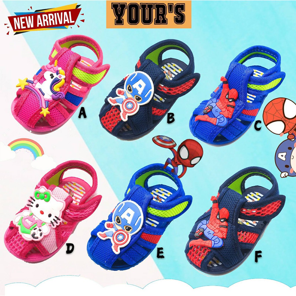 YOURS New Arrival BABY KIDS Sandal Shoes With Sound / Kasut Budak Berbunyi PIP-PIP