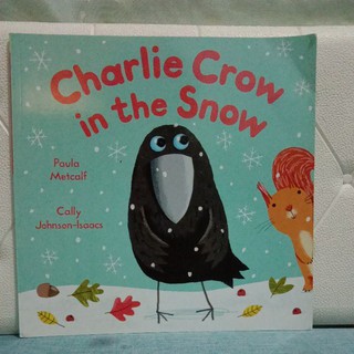 Charlie crow in the snow