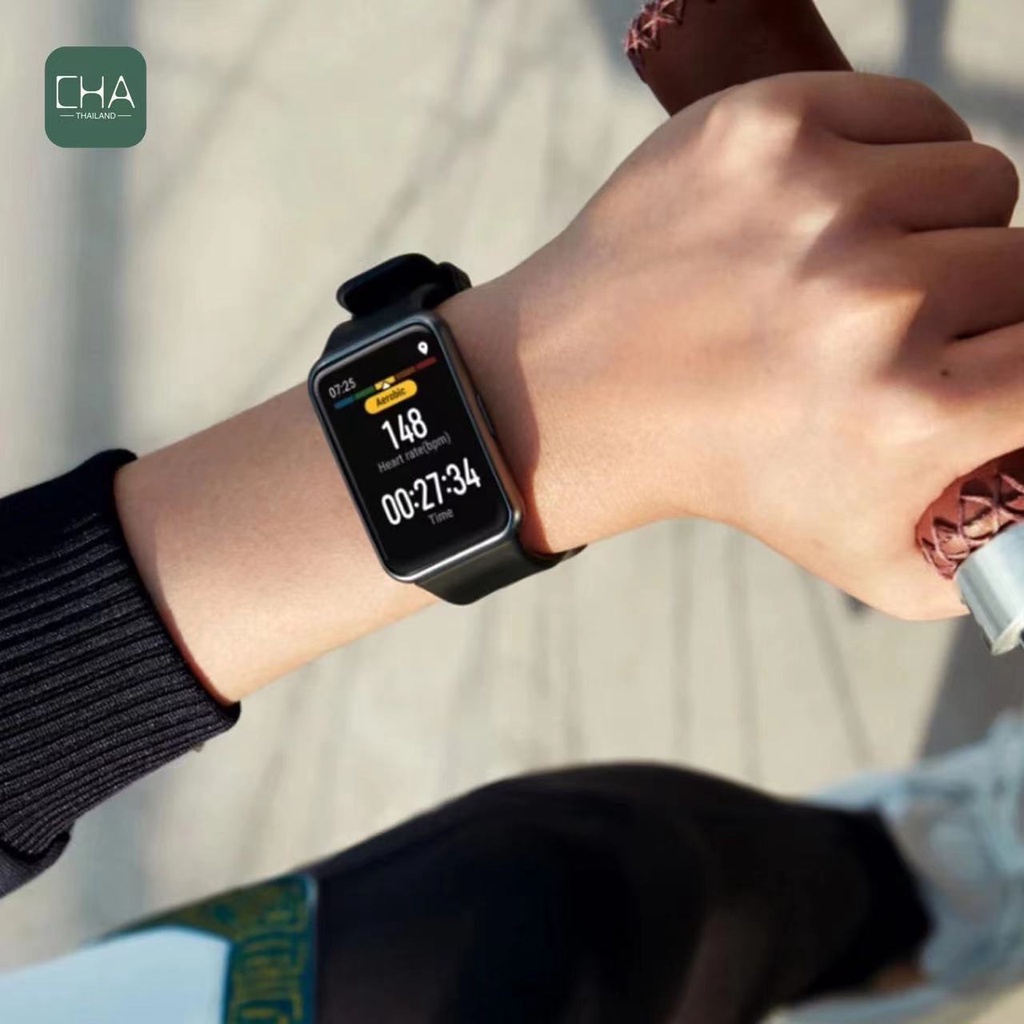 CHA สาย ข้อมือ Huawei Watch Fit  คุณภาพดี ราคาถูก ใช้ดี ใช้ทน สาย หัวเว่ย วอช สาย huawei watch fit สาย
