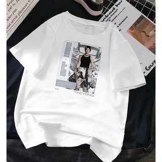 - เสื้อยืดโอเวอร์ไซซ์ พิมพ์ลาย NCT Taeyong 2 Baddies PhotoS-5XL