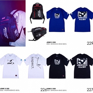 Tee JONE 500 2021 ชุดล่าสุดจากเรา INDEPENDENCE - BANDANA HEAD กับคลอเล็คชั้นCombo set : INVISIBLE LOGO &amp; CATCH ME