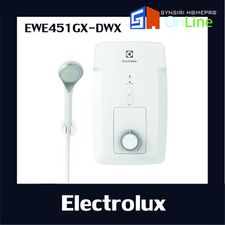 Electrolux EWE451GX-DWX เครื่องทำน้ำอุ่น กำลังไฟฟ้า 4,500 วัตต์