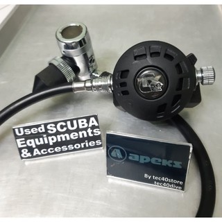 Used Regulator APEKS ATX ATX50 First Second stage DIN SCUBA DIVING SCUBASERVIZwithLOVE