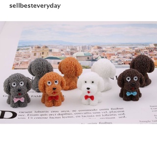 SETH Dog Miniature Figurine Animal Craft Gift Dollhouse Toy Micro Landscape Fairy Vary