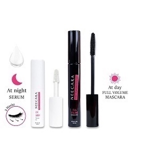 Nee Cara Eyelash Set Serum/Mascara #N192 : neecara นีคาร่า มาสคาร่า บำรุงขนตา x 1 ชิ้น  svl