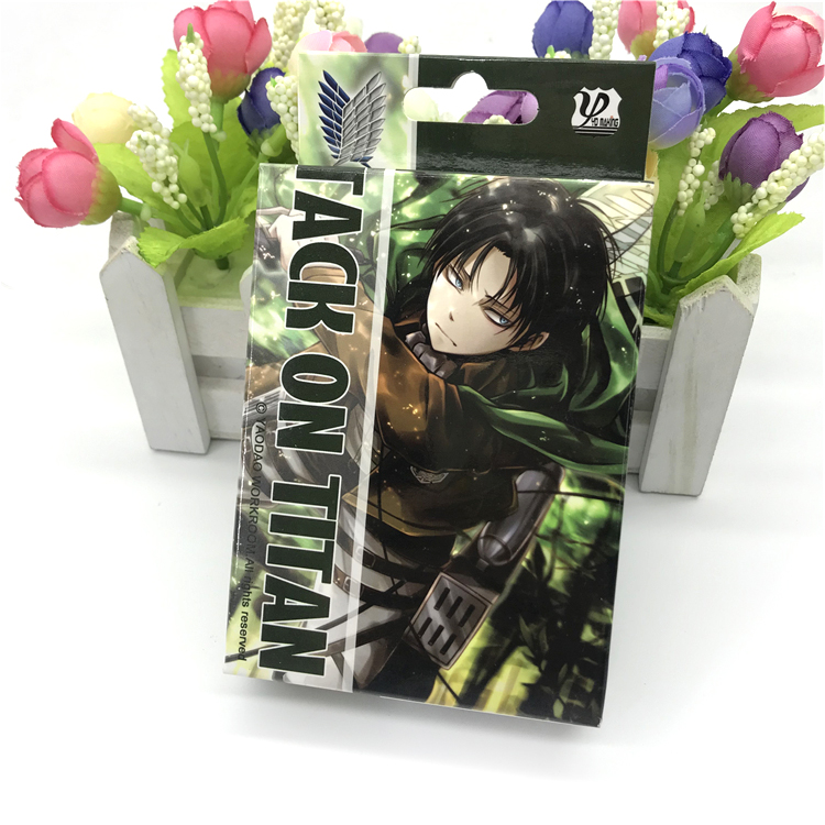 พร้อมส่ง Attack on titian ผ่าพิภพไททัน 進撃の巨人ATTACK ON TITAN เล่นไพ่ คอลเลกชัน table game เกมส์สำหรับครอบครัว