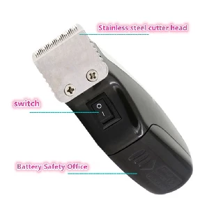 Kemei clipper ผมไฟฟ้ามินิผม T rimmer เครื่องตัดเคราตัดผมสำหรับผู้ชายสไตล์เครื่องมือ