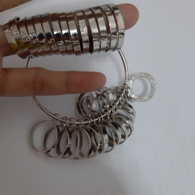 ที่วัดขนาดนิ้ว พวงแหวน อุปกรณ์วัดขนาดนิ้ว - รูปที่ 6