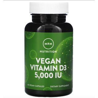 MRM Vegan Vitamin D3 5000 IU 60 Vegan Capsules