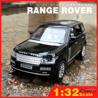 Klt โมเดลรถยนต์ 1:32 Range Rover โลหะอัลลอย ของเล่นสําหรับเด็ก