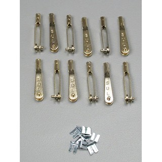 อุปกรณ์เครื่องบิน Twelve 2-56 Gold-N-Clevises  NO-527